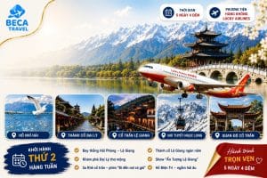 Chương trình 5 ngày 4 đêm | Cát Bi - Lệ Giang - Đại Lý