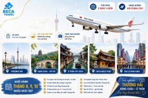 Chương trình 5 ngày 4 đêm | Thượng Hải - Hàng Châu - Ô Trấn