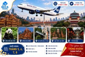 Chương trình 5 ngày 4 đêm | Trùng Khánh Mono