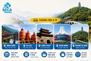 Chương trình 3 ngày 3 đêm | Bình Biên - Di Lặc - Kiến Thủy - Mông Tự