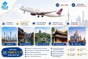 Chương trình 6 ngày 5 đêm | Thượng Hải - Hàng Châu - Ô Trấn
