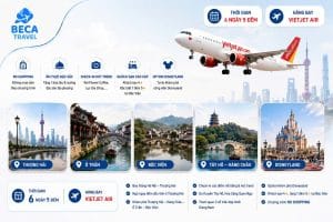 Chương trình 6 ngày 5 đêm | Thượng Hải - Hàng Châu - Ô Trấn